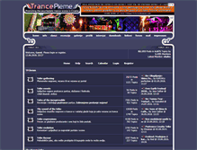 Tablet Screenshot of forum.trancepleme.com